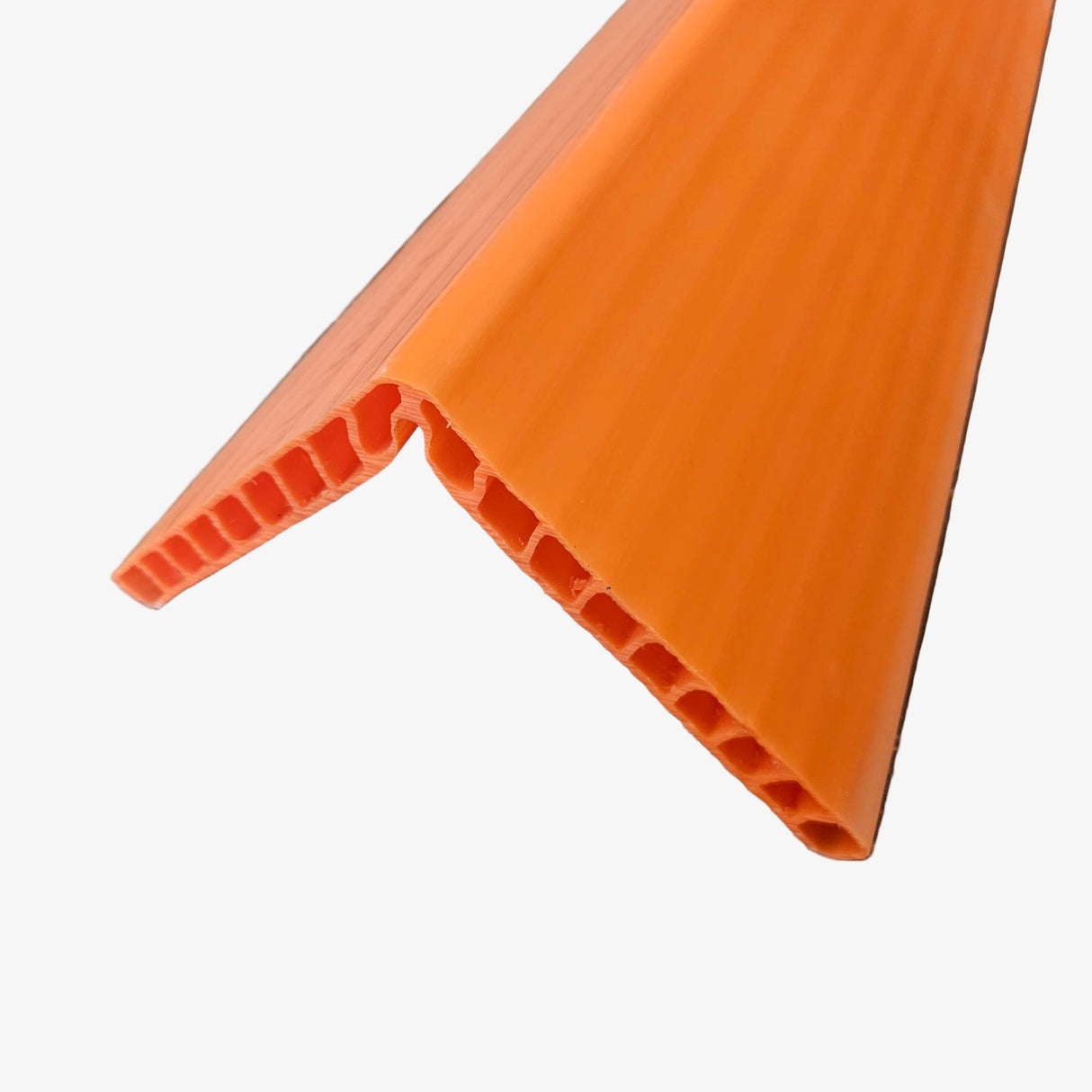 Ochrana hran z PE - 20x190x190mm, délka 2000mm, oranžová