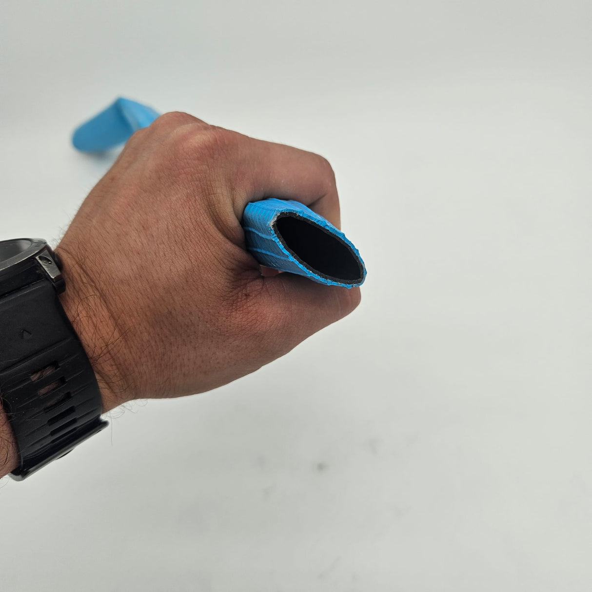 Ochranný návlek z PVC, modrý - šířka 45mm