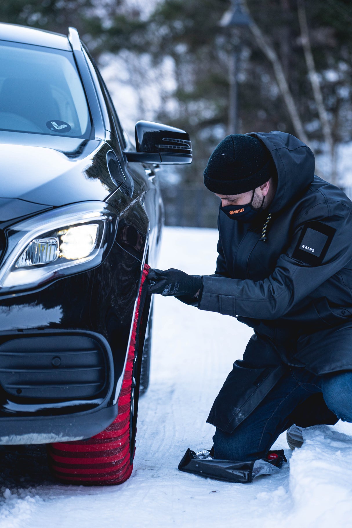 Textilní sněhový řetěz CLASSIC / C600 velikost 58
