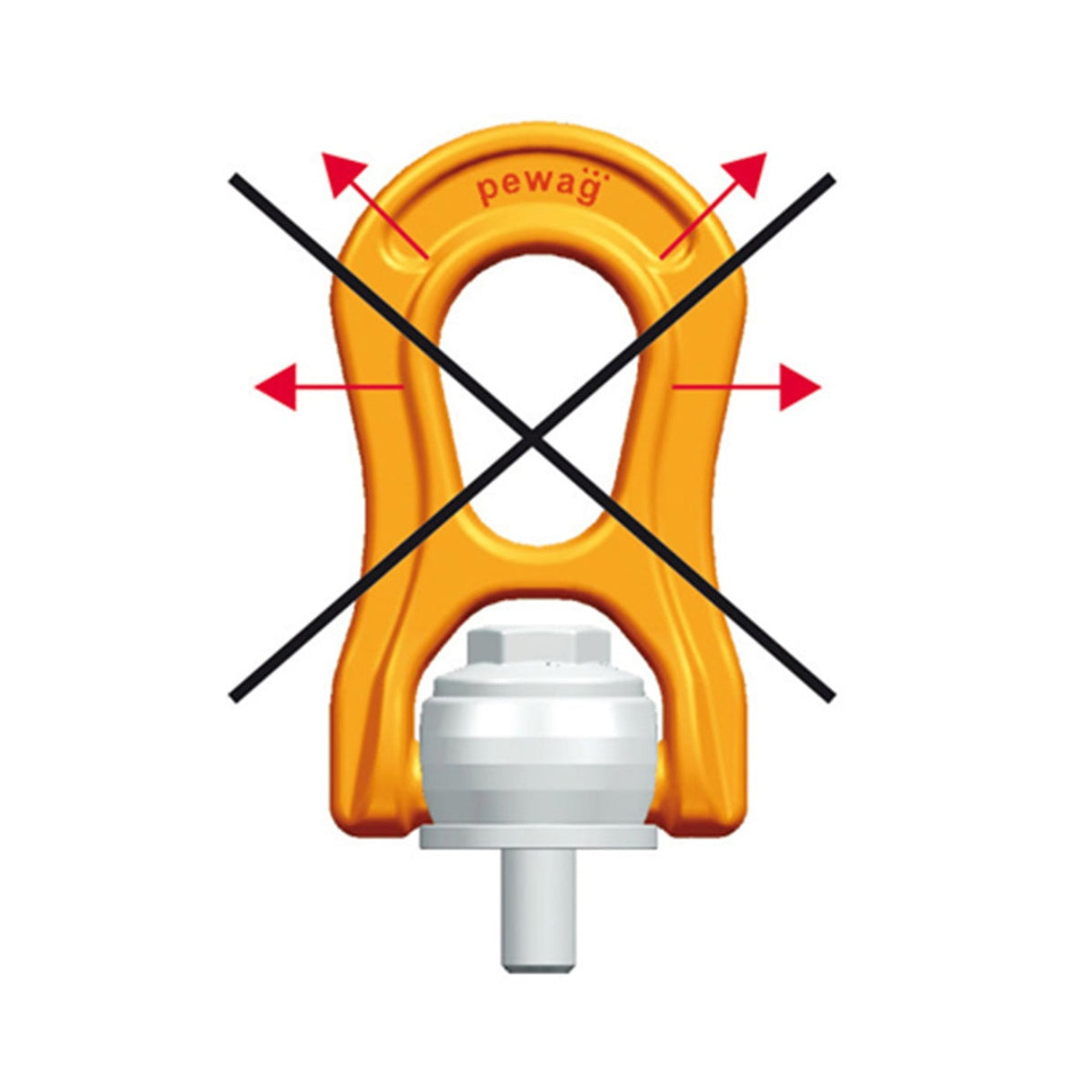 Otočný vázací bod k našroubování - PLBW - Pewag Winner Profilift