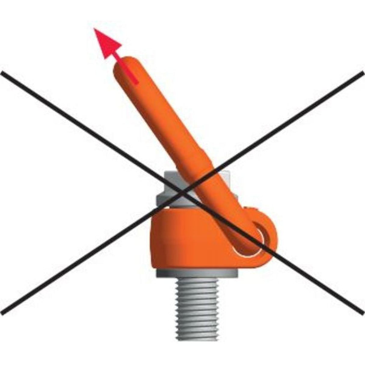 Otočný vázací bod k našroubování - PLAW - Pewag Winner Profilift