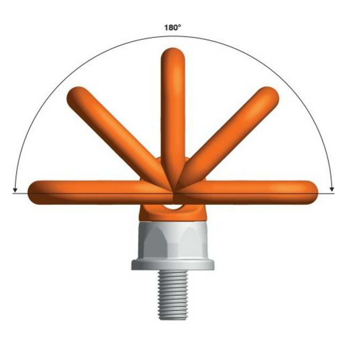 Otočný vázací bod k našroubování - PLDW - Pewag Winner Profilift