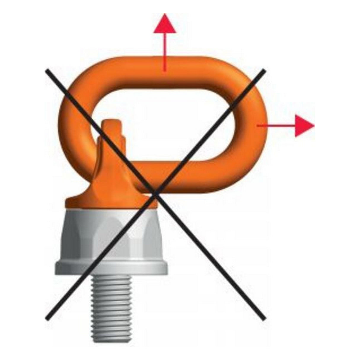 Otočný vázací bod k našroubování - PLDW - Pewag Winner Profilift