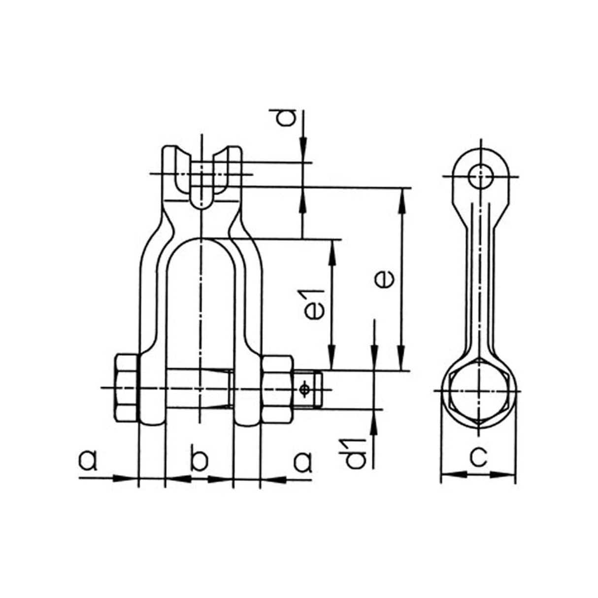 Spojovací třmen KSCHW, třída 10, PEWAG WINNER