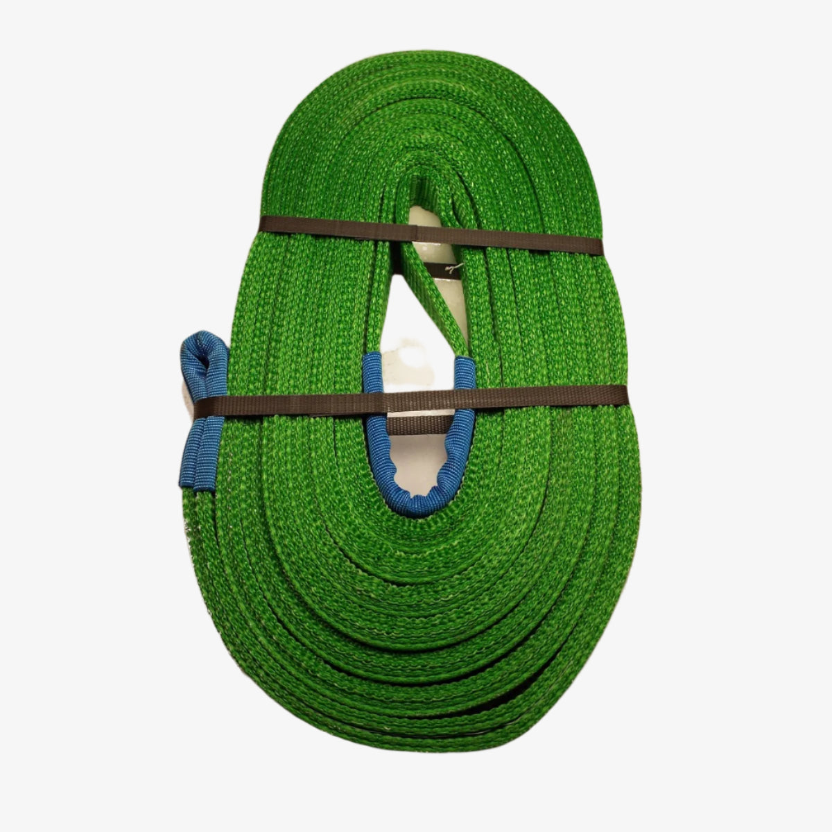 B4 - 2000kg, závěsný popruh čtyřvrstvý plochý s oky, zelený,š.30mm