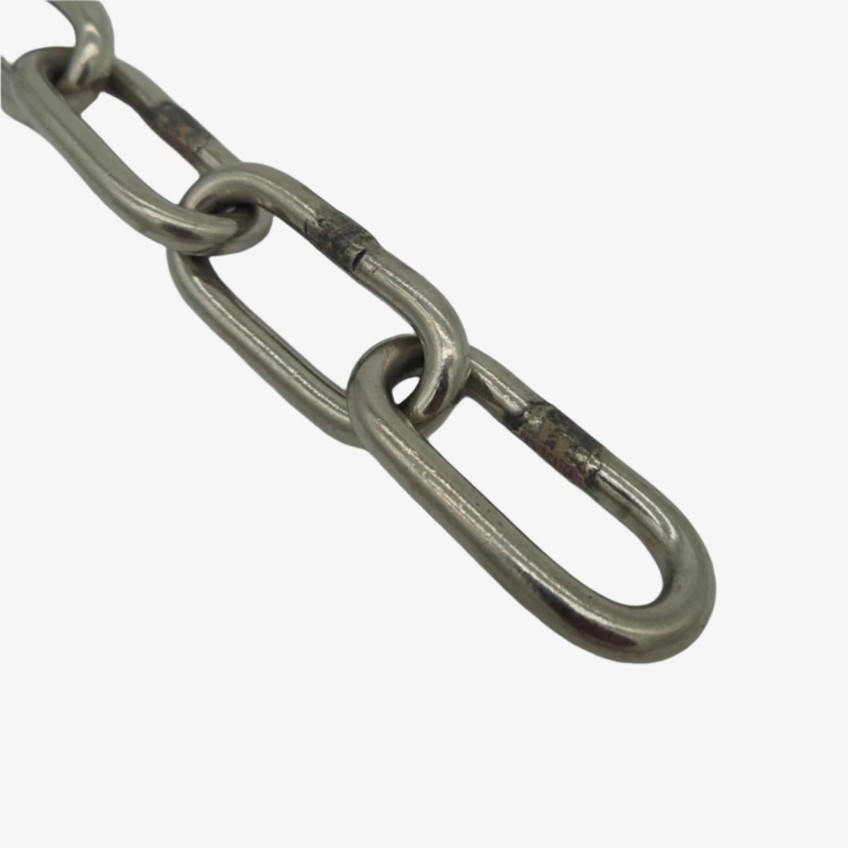 Nerezový řetěz DIN 763/5685 C, dlouhý článek, AISI 316/L