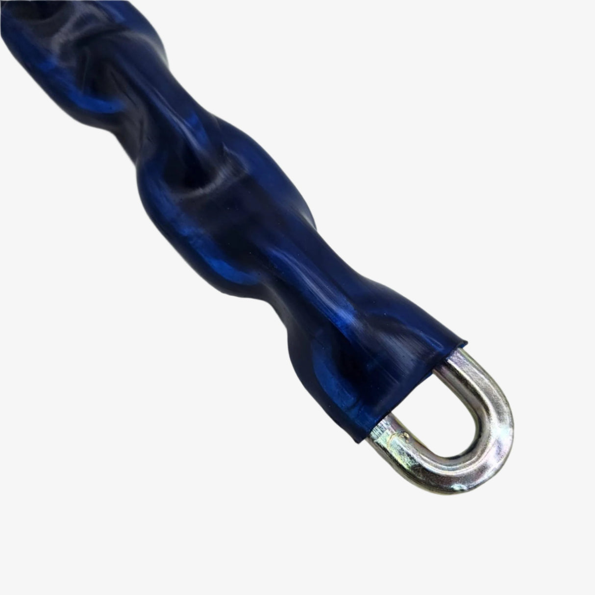 Řetěz pojišťovací tvrzený, pozinkovaný - modrý obal