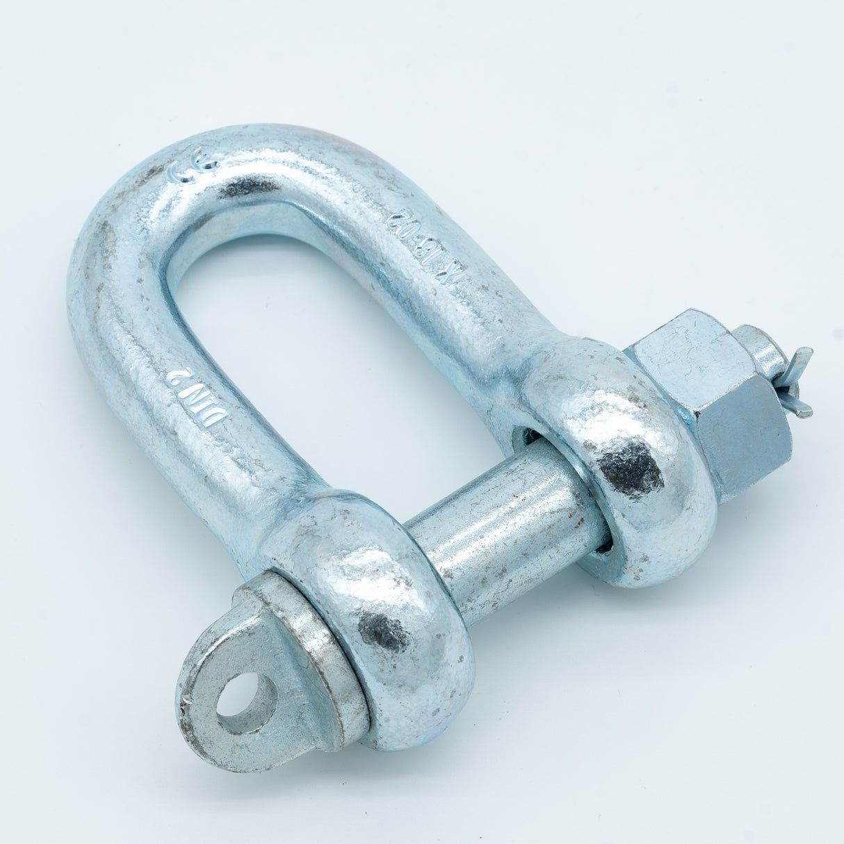 Třmen rovný podobný DIN 82101- FORM C, pozinkovaný