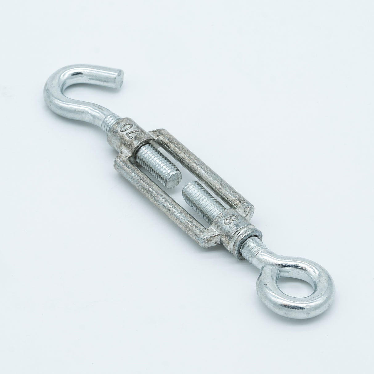 Napínák ohýbaný drát O-H (oko-hák), pozinkovaný