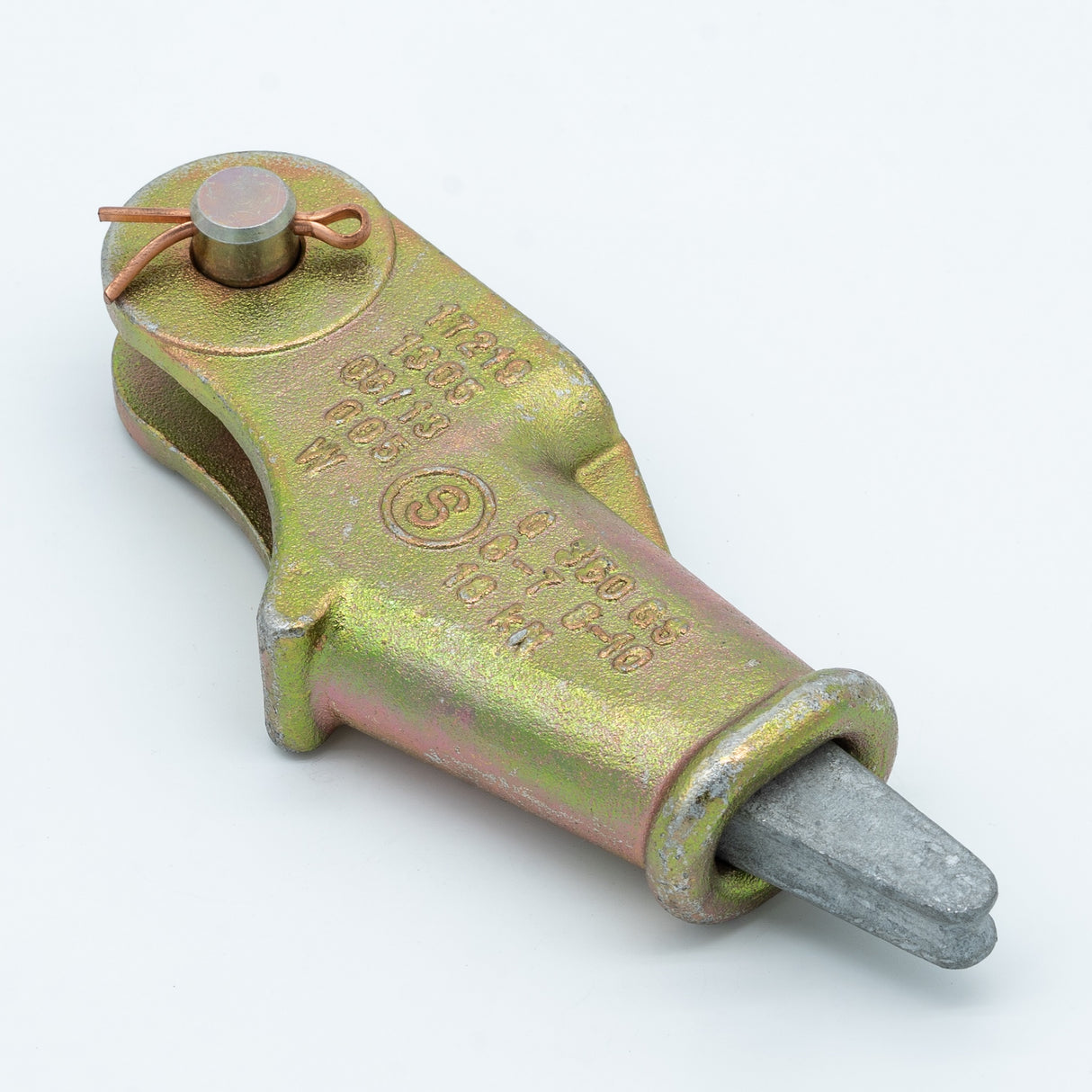 Klínová svorka, pozinkovaná - EN 13411-6