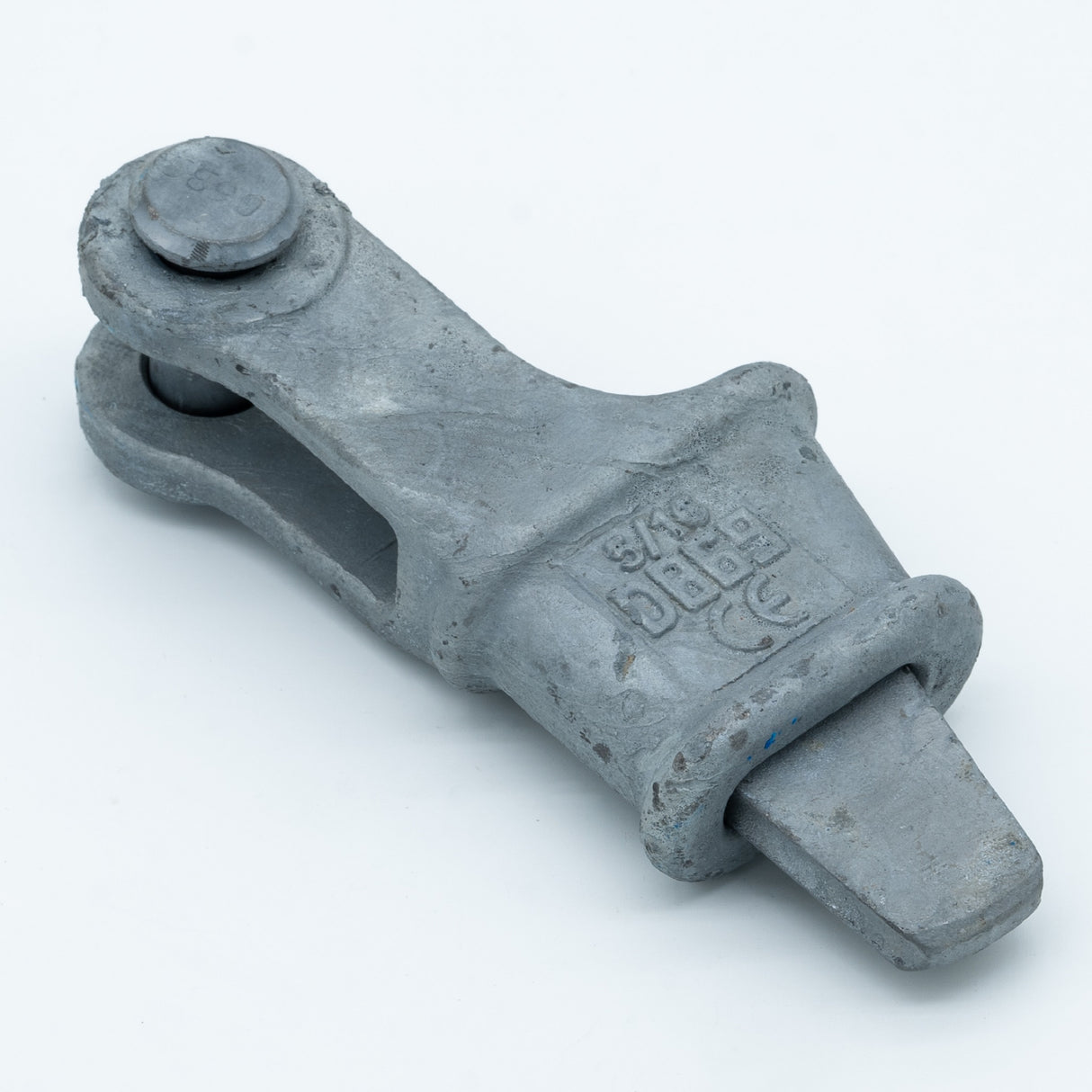 OWS P - klínová svorka pozinkovaná, s čepem a závlačkou