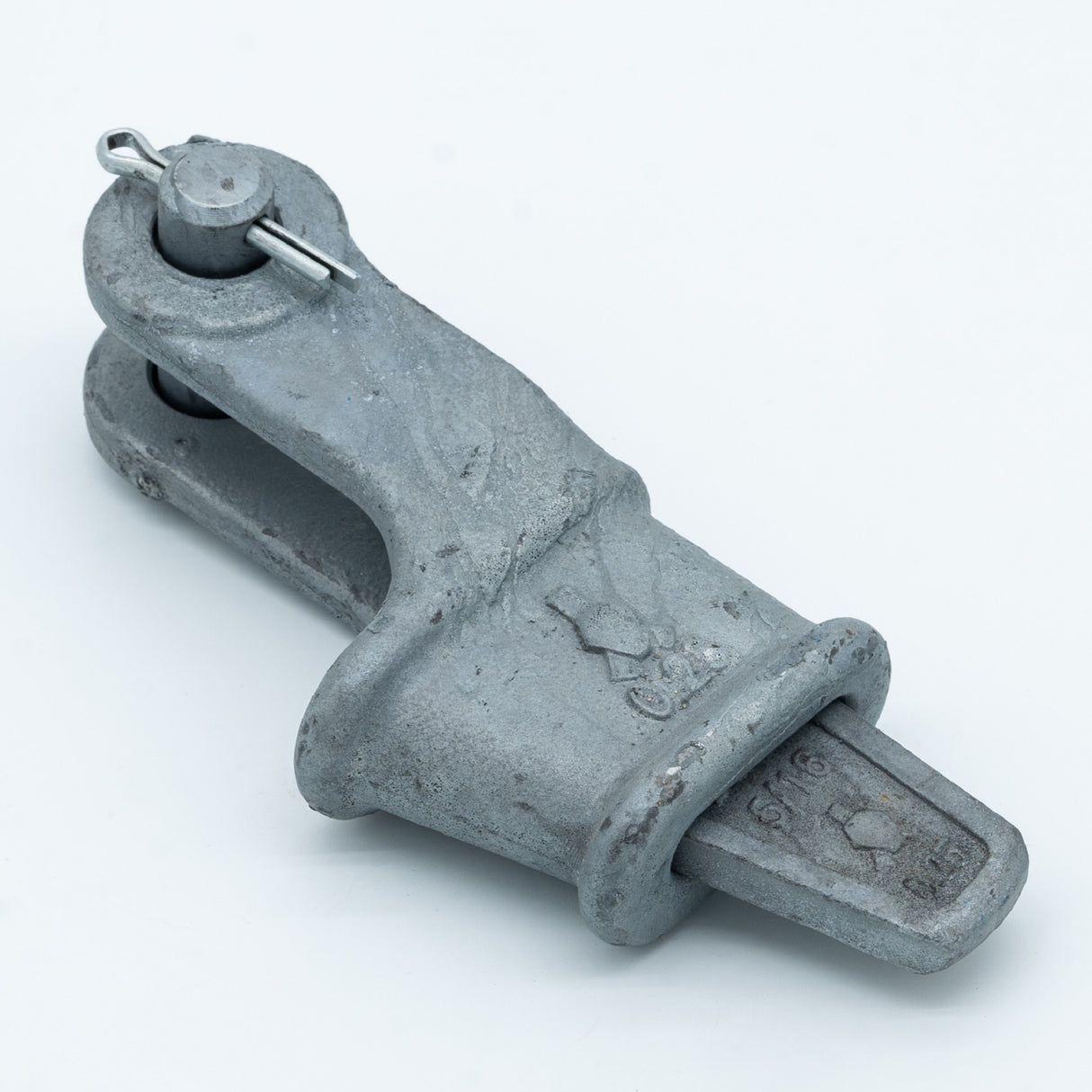 OWS P - klínová svorka pozinkovaná, s čepem a závlačkou