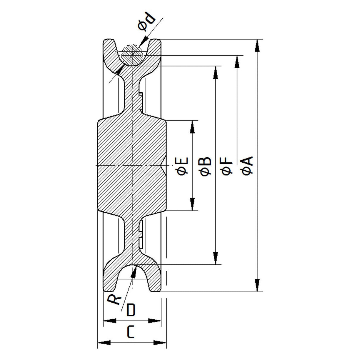 Kladka litá - BRANO