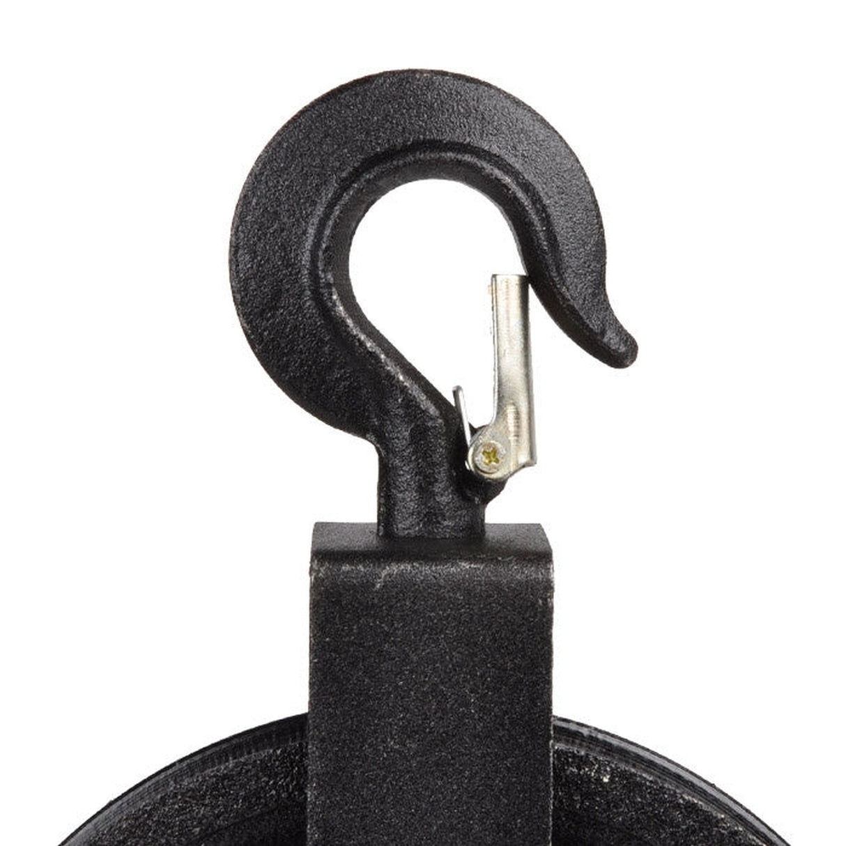 Stavební kladka s hákem, ideální k použití s konopnými lany, SEWOTA - Německo