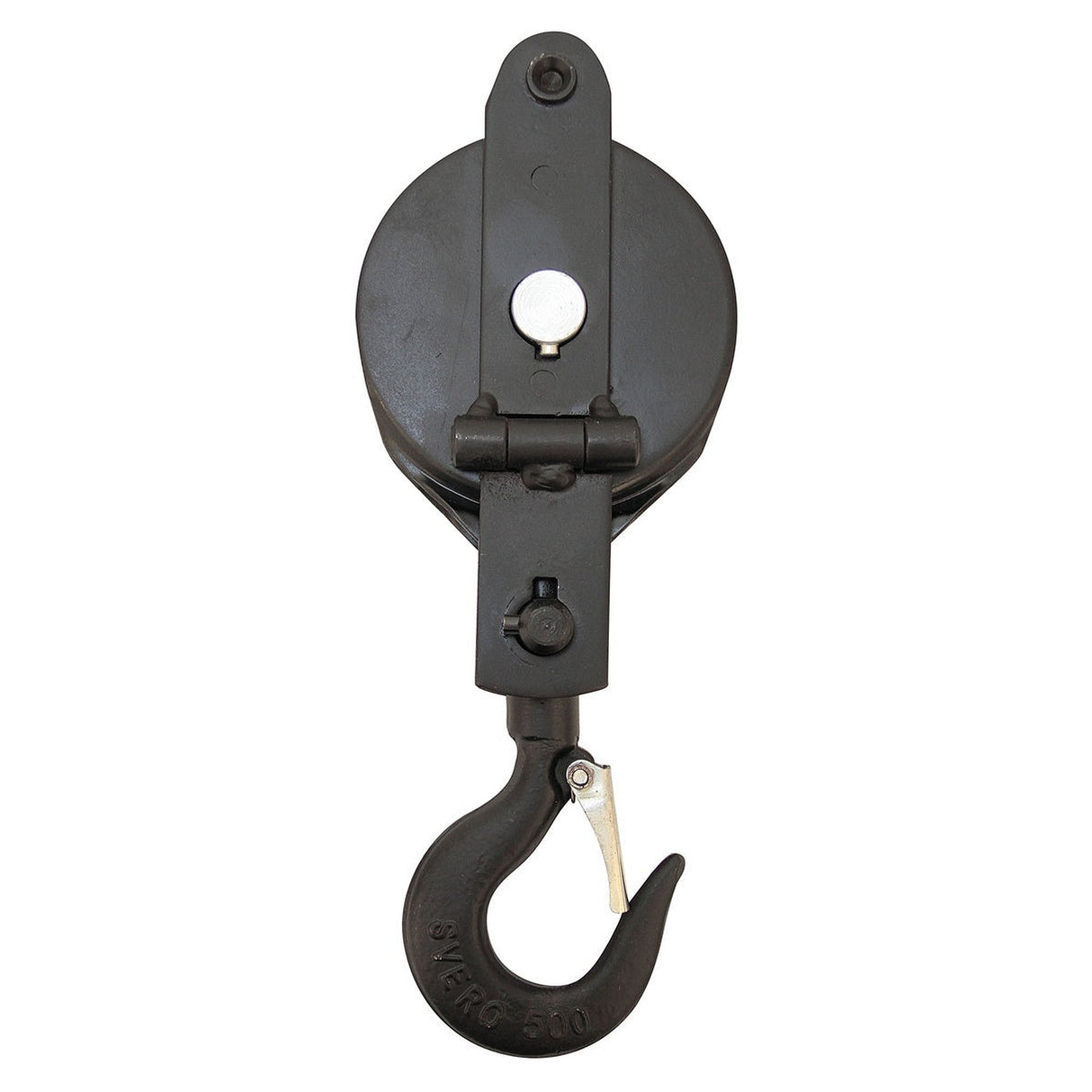 Kladka s hákem typ 71, s odklopnou klecí, nosnost 500-5000kg