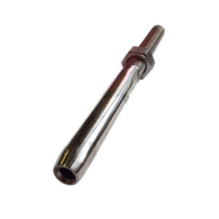 Nerezová závitová koncovka s maticí