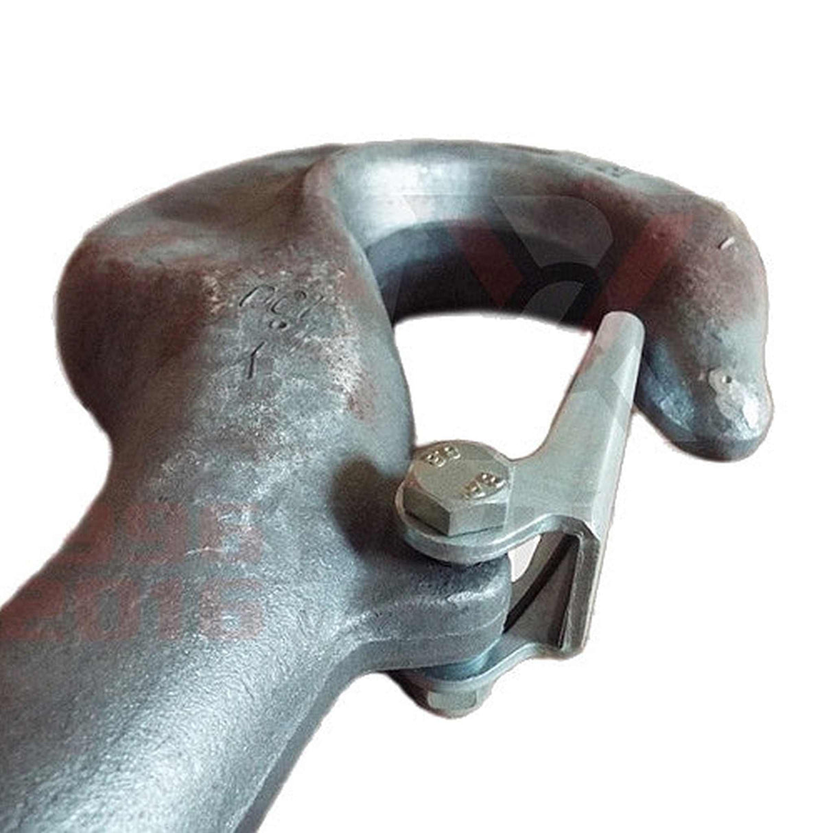 Jednoduchý jeřábový hák RSN - DIN 15401, výkovek bez závitu, s pojistkou, třída P