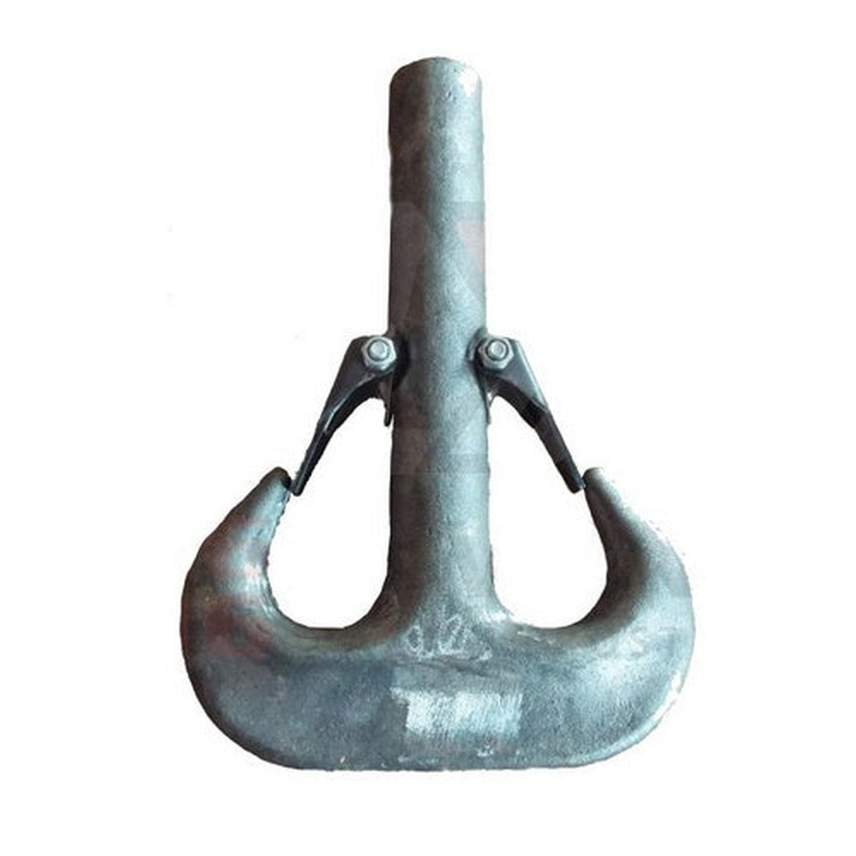 Dvojitý jeřábový hák RSN - DIN 15402, výkovek bez závitu, s pojistkou, třída V
