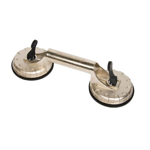 Vakuový zvedák, hliníkový, nosnost 80kg, 2 přísavky