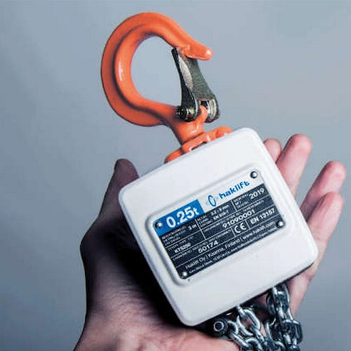 Ruční kladkostroj typ MINI KTS 250 - 2000kg, HAKLIFT