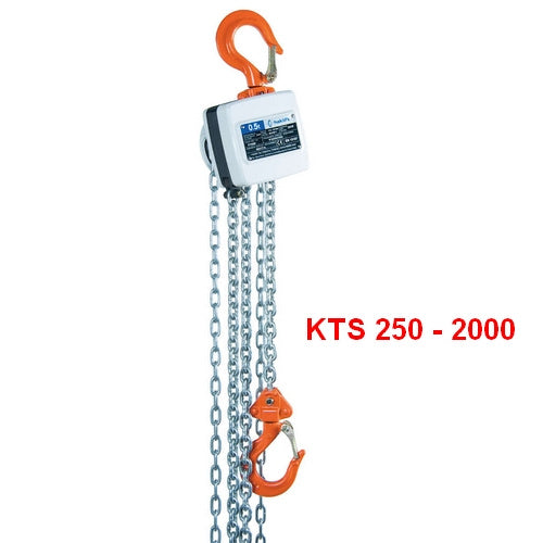 Ruční kladkostroj typ MINI KTS 250 - 2000kg, HAKLIFT