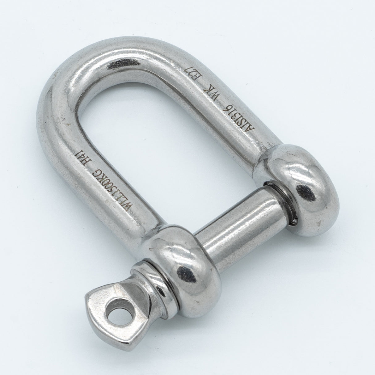 Nerezový třmen rovný - AISI 316 (A4)