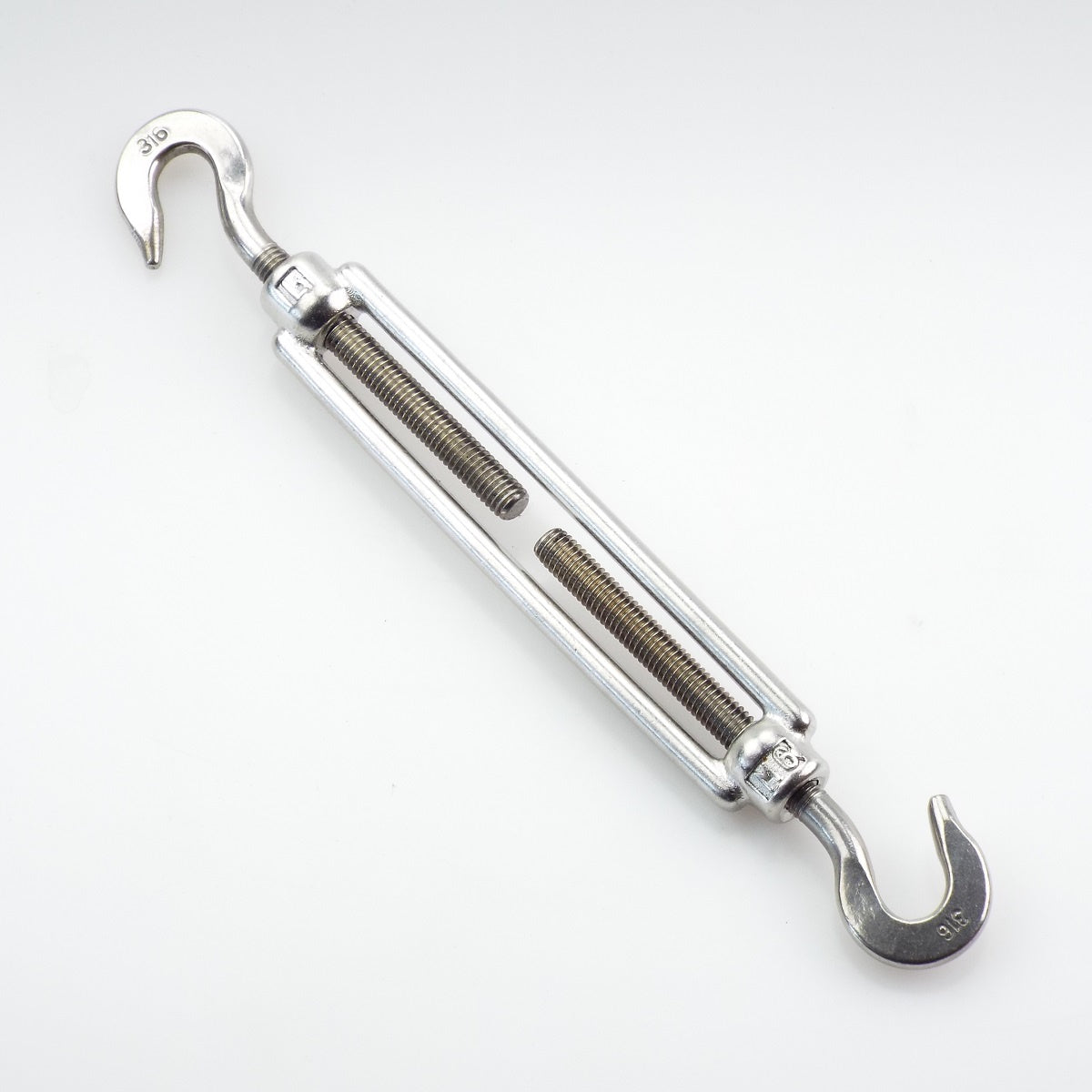 Nerezový napínák H-H (hák-hák), AISI 316 (A4)