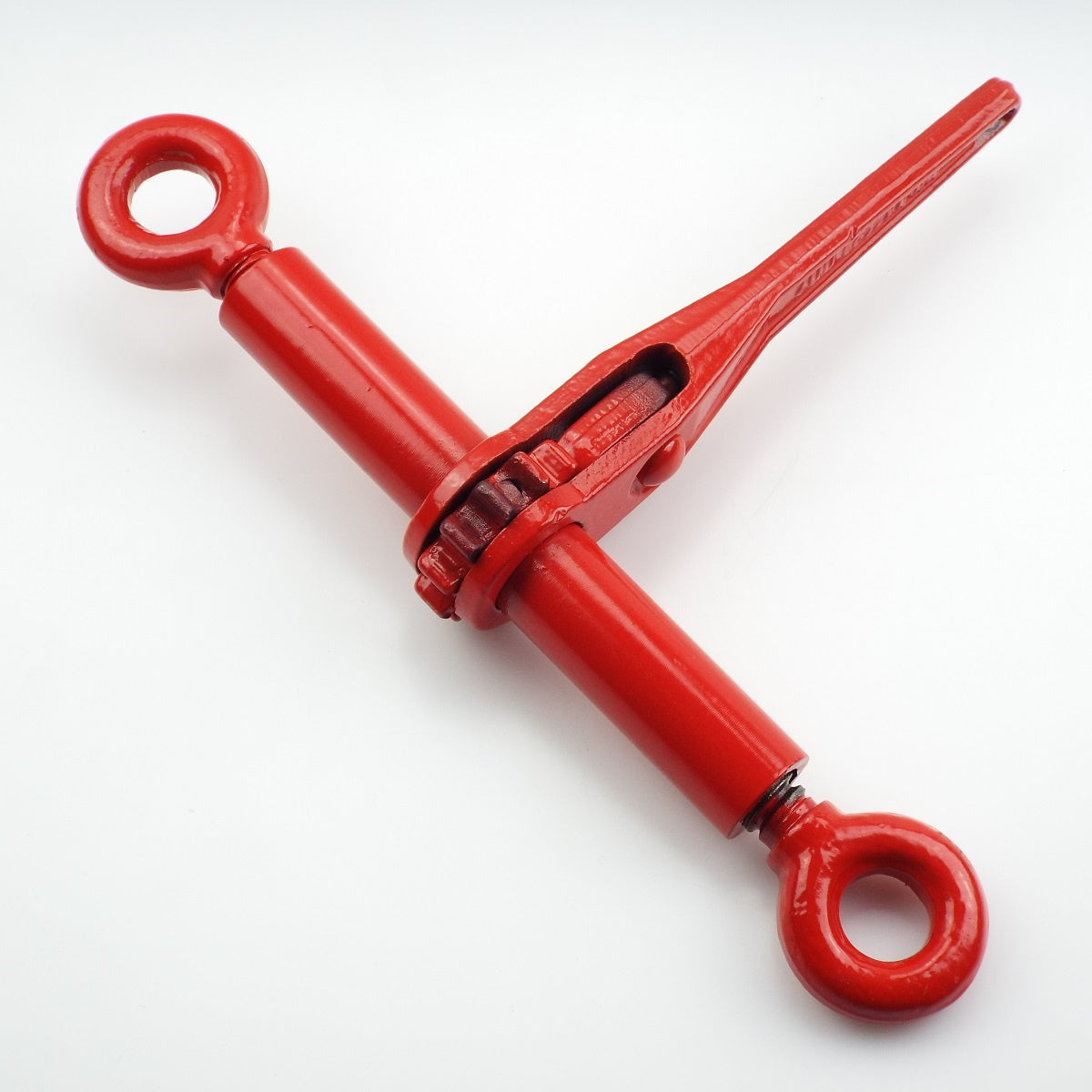 RLSP ráčnový napínák bez háků, s pojistkou proti vyšroubování, červený lak