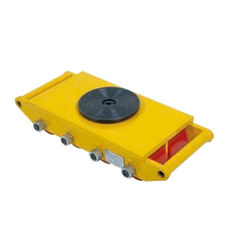 Nosná, otočná plošina s pogumovanými kolečky PU, nosnost 12000kg, otočná, EN 1757, HAKLIFT