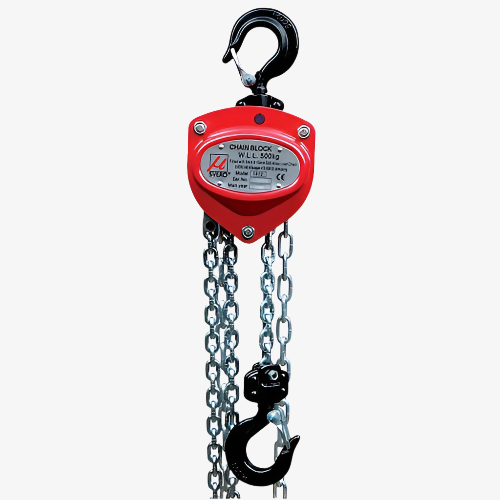 Ruční řetězový kladkostroj, typ 1412, nosnost 500kg