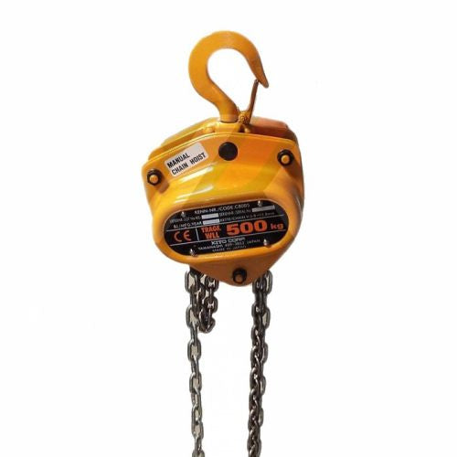 Ruční kladkostroj KITO typ CB005 nosnost 500kg