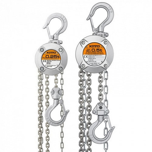 Ruční kladkostroj KITO typ CX005 nosnost 500kg