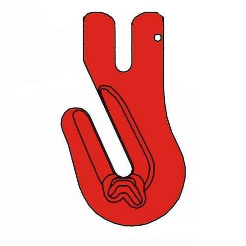 VHG - zkracovací hák s vidlicí, bez pojistky, třída 8