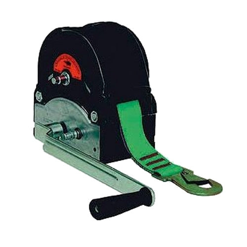 Ruční naviják TALBOT - typ TS, s textilním popruhem a hákem, jen pro tažení