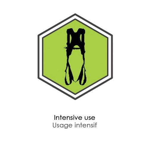 Bezpečnostní postroj s automatickými karabinami KRATOS