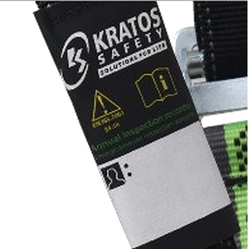 Bezpečnostní postroj s automatickými karabinami KRATOS