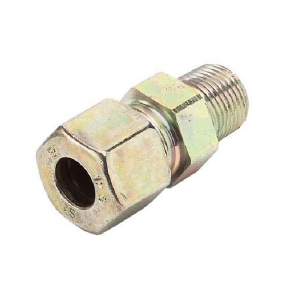 konektor přímý pro 12 mm trubku s 3/8" NPT
