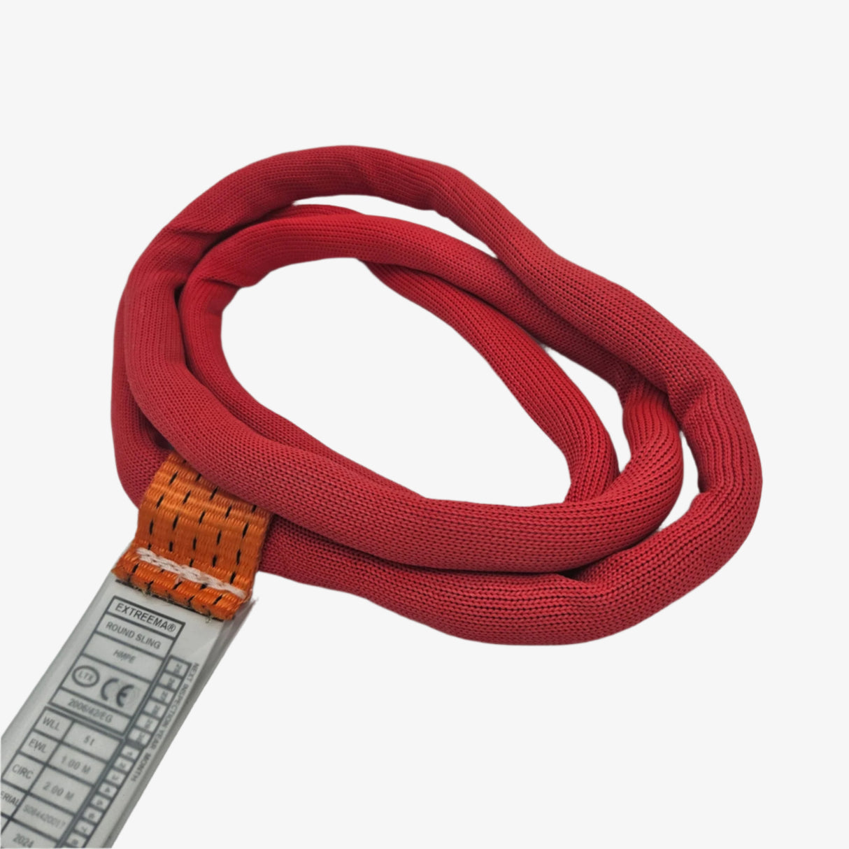 Vinutá smyčka Extreema(r) EXS nosnost 5000kg průměr 14mm červená