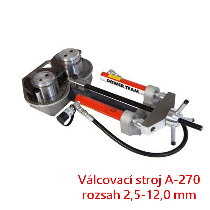 Válcovací stroj A-270 WIRETEKNIK, rozsah 2,5-12,0mm