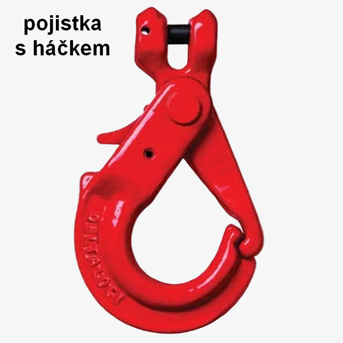 Samosvorný hák s vidlicí D