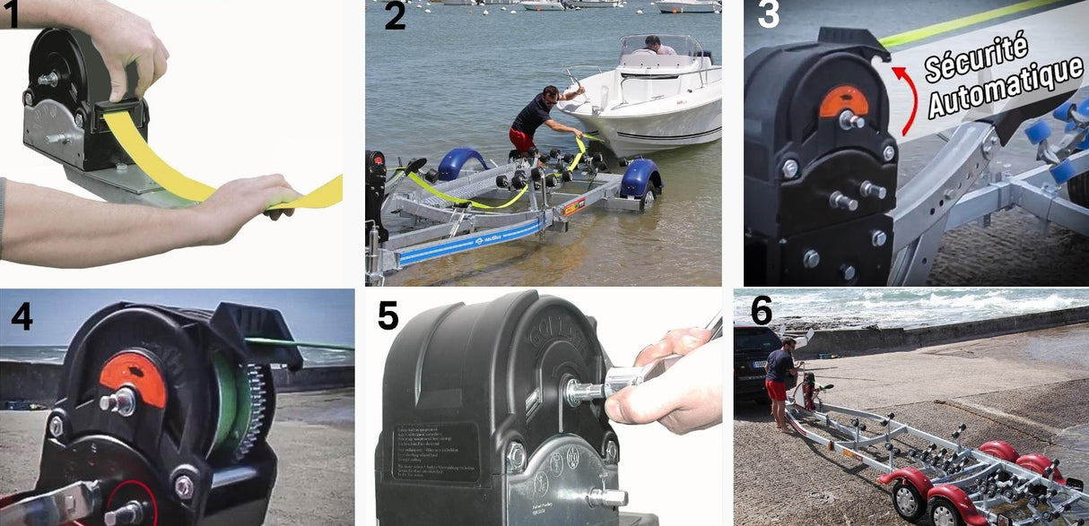 Použití TS navijáku