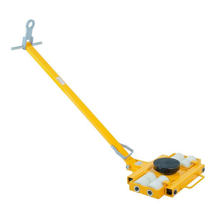 Nosná plošina s ovládací tyčí a s nylonovými kolečky, EN 1757, HAKLIFT