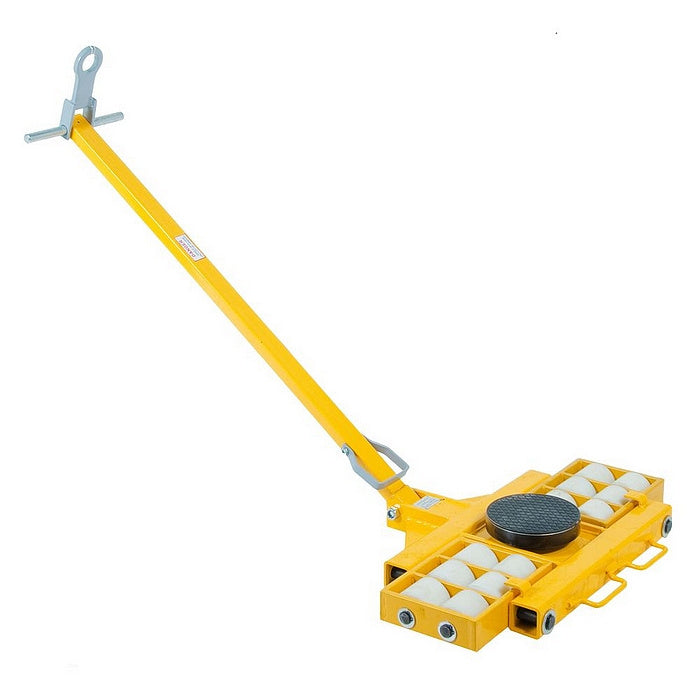 Nosná plošina s ovládací tyčí a s nylonovými kolečky, EN 1757, HAKLIFT