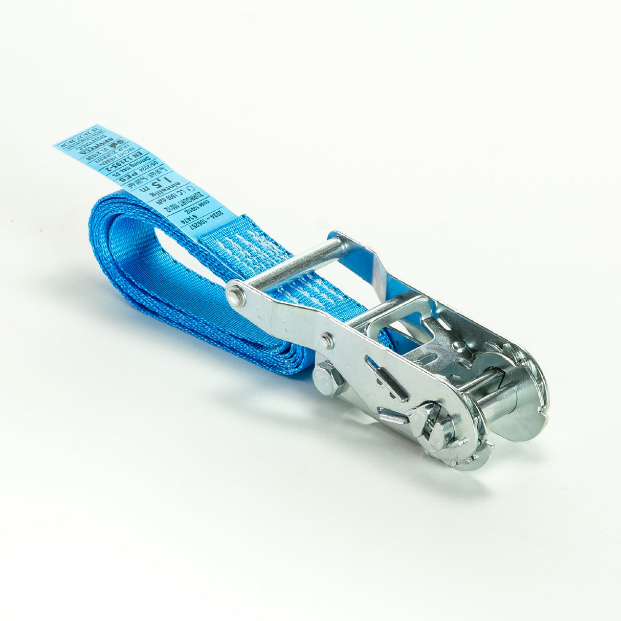 SEWOTA - upínací pás, typ 1001/Z, jednodílný s ráčnou, 25mm, LC 1000daN , modrý