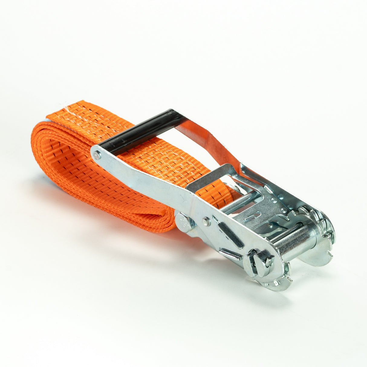 Upínací pás, typ 4001, jednodílný s ráčnou, 50mm, LC 4000daN, oranžový