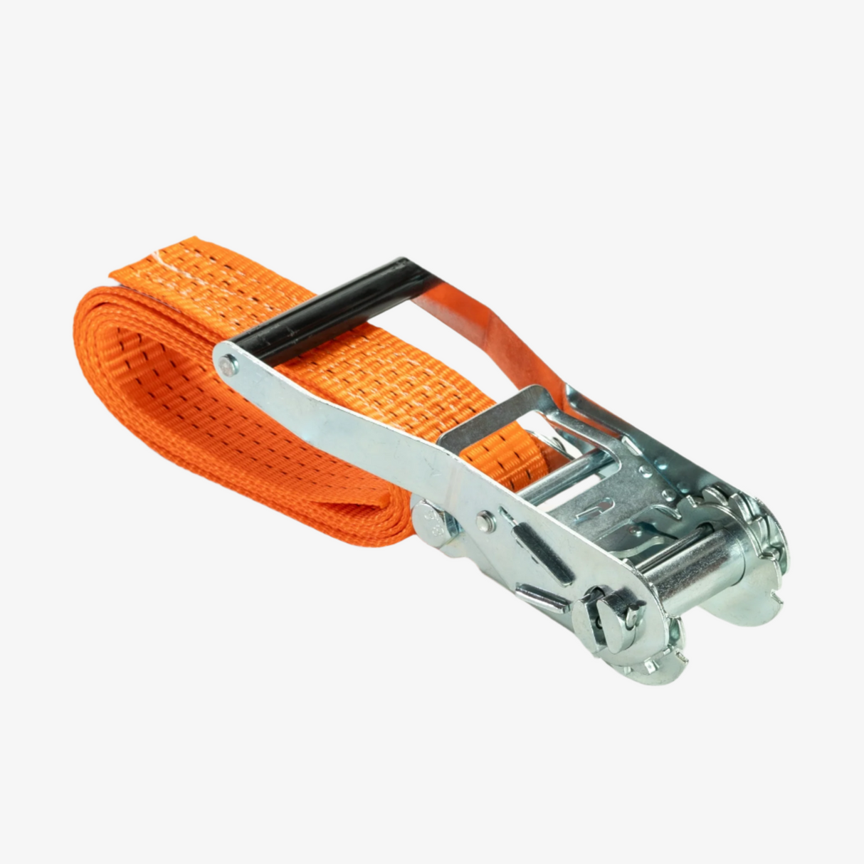 Upínací pás, typ 4001, jednodílný s ráčnou, 50mm, LC 4000daN, oranžový