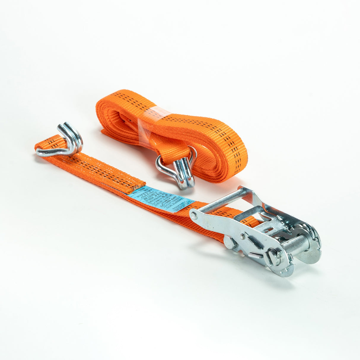 OVASLING, typ 3002 dvoudílný přivazovací pás s dvojitým hrotovým hákem IHD - 1500 daN