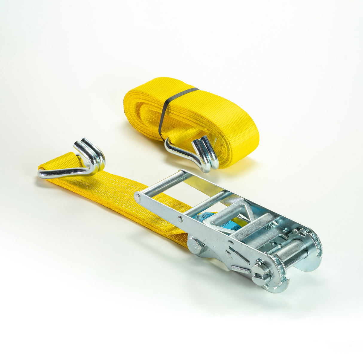 OVASLING, typ 10002 dvoudílný přivazovací pás s dvojitým hrotovým hákem IHD - 5000 daN