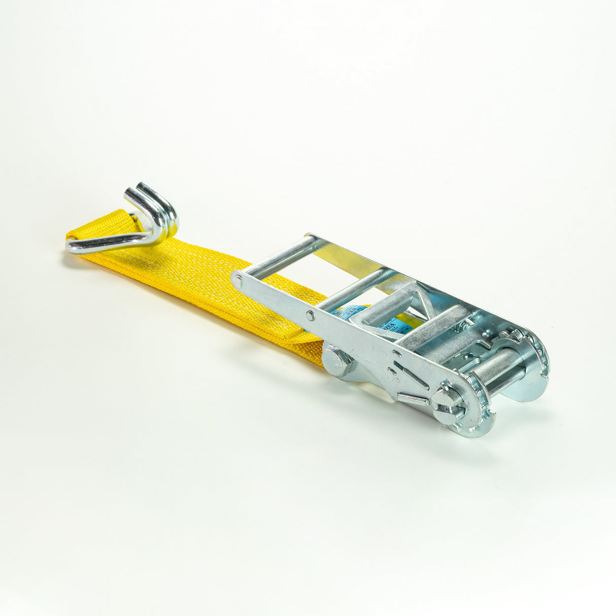 Upínací pás typ 10002 IHD hák, pevná část, š.75mm, 5000/10000daN, žlutý, SEWOTA