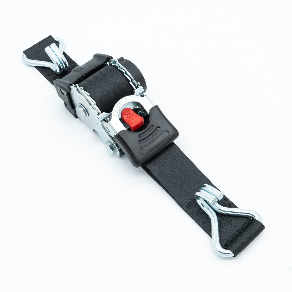 Samonavíjecí upínací pás typ AZG50 IHD, černý, 2xIHD, LC 500daN